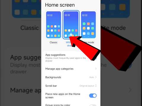 How to Enable or Disable App Drawer on Xiaomi Phones || App drawer Enable kaise kare #shorts