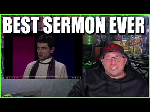 Rowan Atkinson Live - Amazing Jesus REACTION!