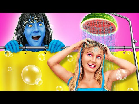 In AVATAR VERKNALLT! Von AVATAREN ADOPTIERT! Erziehungs-HACKS & CHALLENGES von La La Lebensfreude