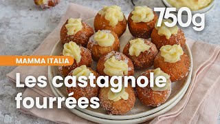 La Recette Des Castagnole Fourrees A La Creme Patissiere (Beignets De Carnaval) - 750g
