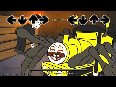 FNF Choo Choo Charles but REVERSED be like... [PART 3]