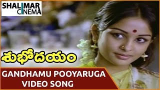 Subhodayam Movie  Gandhamu Pooyaruga Video Song  C
