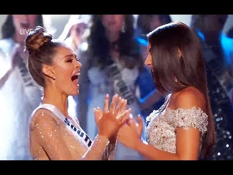 The moment Miss SA is crowned Miss Universe