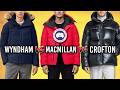 Which Canada Goose Down Jacket Is BEST Macmillan Vs Wyndham Vs Crofton