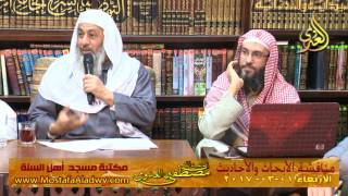 مناقشة الأبحاث والأحاديث بمكتبة مسجد أهل السنة بمنية سمنود 01 03 2017  6