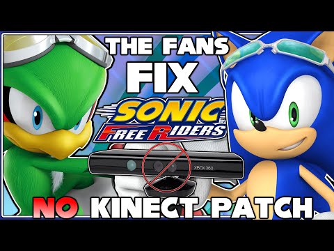 The WORST Sonic Game Is Good Now? | Sonic Free Riders No Kinect Patch Review