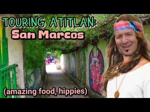 🇬🇹 Exploring The Hippy Town of San Marcos, Lake Atitlan, Guatemala