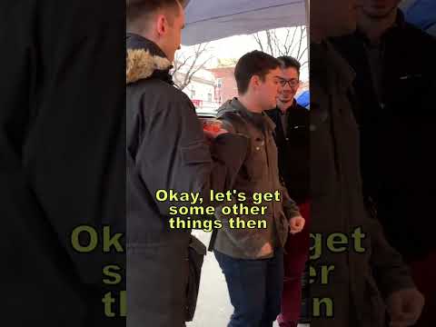 Buying groceries in perfect Mandarin