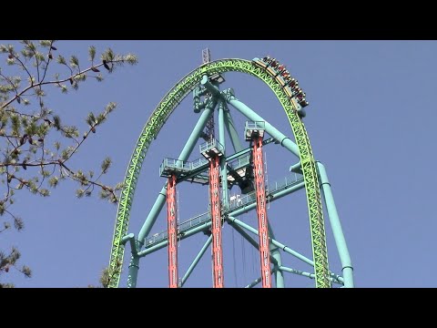 Kingda Ka Is the Tallest Rollercoaster in the World: Hits 128 MPH in 3. ...