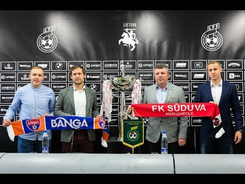 SHARP LFF taurės finalo rungtynių pristatymas