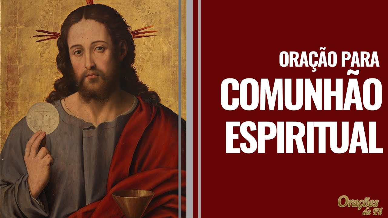 Oração para comunhão espiritual