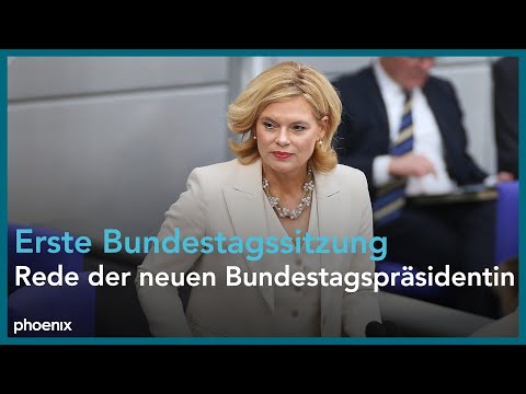 Rede der neuen Bundestagspräsidentin Julia Klöckner am 25.03.25