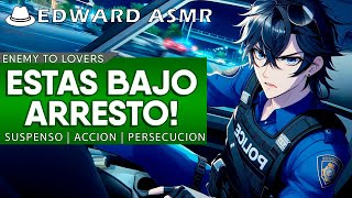 ASMR 💚 Enemy to Lovers | Policía y Ladrona: Entre La Justicia y el Deseo De Un Amor Prohibido ⛓👮‍♂️🚔