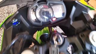 Download lagu Ninja 250 fi new 2018 lampu indikator mesin menyala kode servis 25 mp3