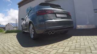 Video: Fox Edelstahl Sportauspuff Audi A3 8V 3-Tür ab 2012 1.4 TFSI Video: Fox Edelstahl Sportauspuff Audi A3 8V 3-Tür ab 2012 1.4 TFSI