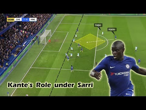 N'golo Kante's Role under Maurizio Sarri | Tactical Analysis