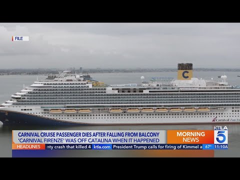 Carnival Cruise Tragic Incident: Woman Dies After Falling from Cruise Ship Florence