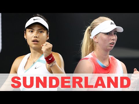 Emma Raducanu vs Clara Tauson | SUNDERLAND 2020