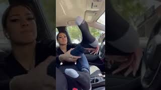car feet soles video #car #feet #soles