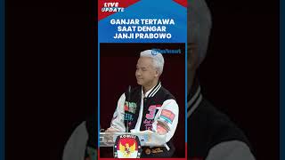 Prabowo Janji jika Terpilih akan Bawa Internet Masuk Desa, Ganjar Pranowo Berikan Reaksi Tertawa