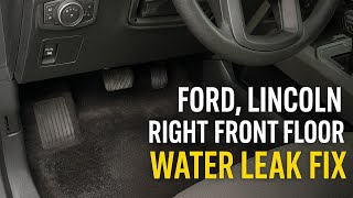 Ford & Lincoln Water Leak FIX! | Wet Front Carpet After A/C? TSB 20-2170 Explained!