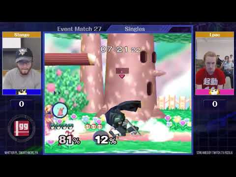 Event Match 27: Stango (Marth) vs lpac (Peach) - Winners Finals