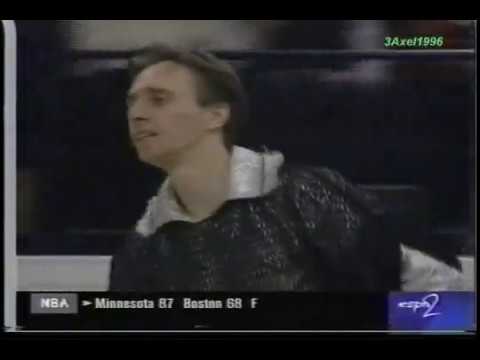Dmitri Dmitrenko Дмитро Дмитренко (UKR) - 1999 World Figure Skating Championships, Men's SP(US ESPN)