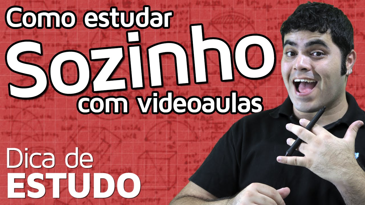 COMO ESTUDAR SOZINHO COM VIDEOAULAS? | Matemática Rio