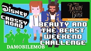 ★ Disney Crossy Road Secret Characters | HUMAN CHIP and BALLROOM BEAST (BATB WEEKEND CHALLENGE)