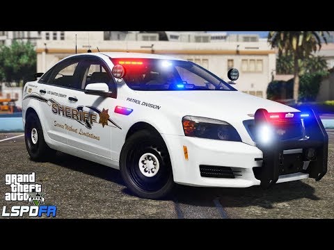GTA 5 LSPDFR #56 - Los Santos Sheriff Department (GTA 5 Mods LSPDFR)