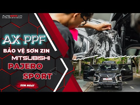 Mitsubishi Pajero Sport dán PPF AX Film X-Series