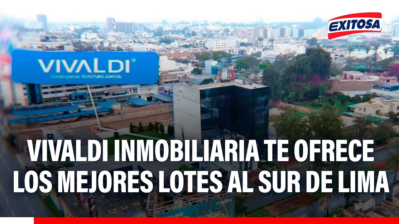 🔴🔵 Vivaldi Inmobiliaria te ofrece los mejores lotes al sur de Lima