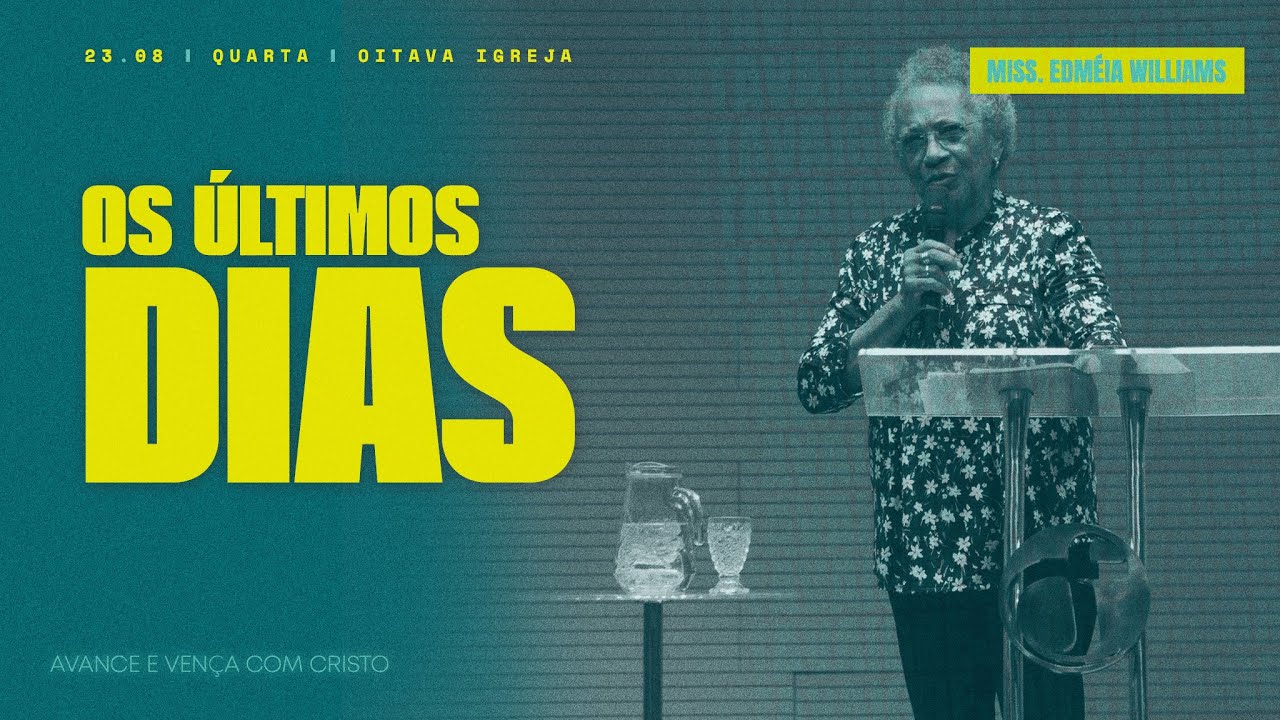 A volta está próxima! | Miss. Edméia Williams