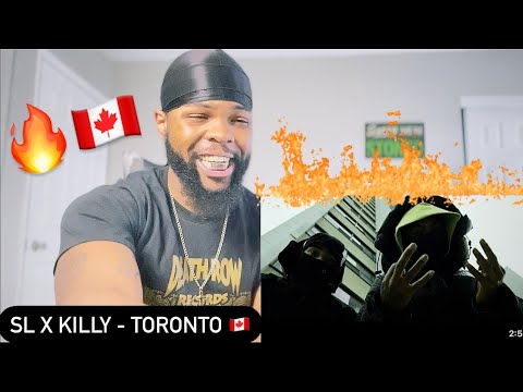 SL ft Killy - TORONTO 🇨🇦 (Official Video) | AMERICAN REACTS🔥🇺🇸