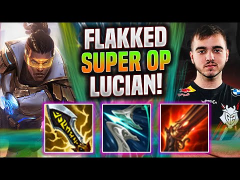 FLAKKED WITH THE SUPER OP LUCIAN NAMI DUO! - G2 Flakked Plays Lucian ADC vs Sivir! | Season 2022