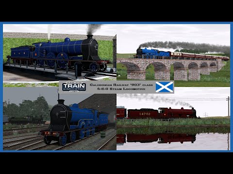 Caledonian Railway '903' class Steam Locomotive review ~ Train Simulator