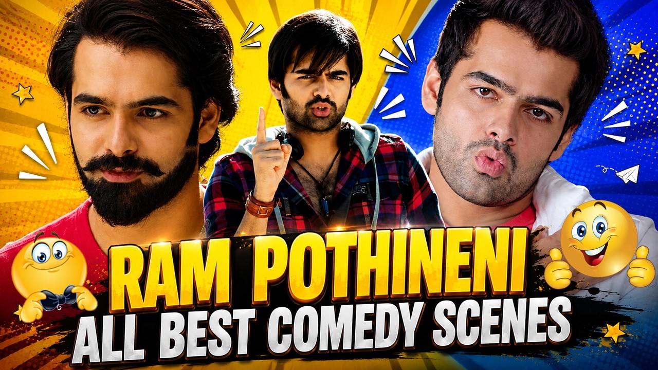 Ram Pothineni All Best Comedy Scenes | Non-Stop Funniest Moments | Hindi Dubbed Clips