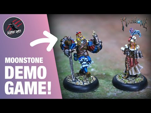 MOONSTONE GAME DEMO - Walkthrough Of A Narrative Scenario - Includes Drunk Fritz Exclusive Model