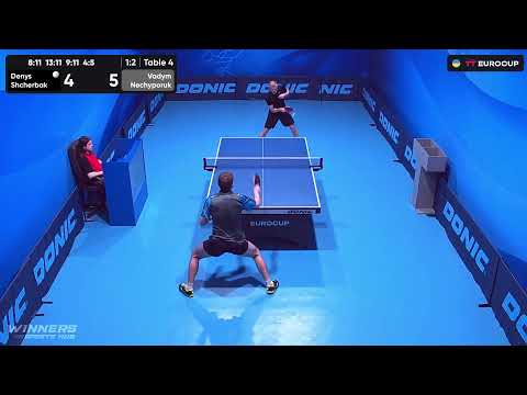17:35 Denys Shcherbak - Vadym Nechyporuk 22.08.2023 TT Euro.Cup Ukraine Star. TABLE 4
