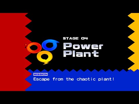 Sonic Heroes - Team Sonic - Stage 04 - Power Plant - Story A Rank