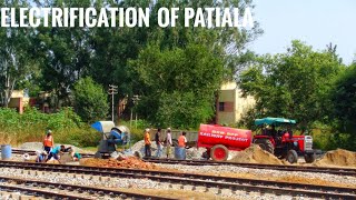 preview picture of video 'Electrification Of Patiala || Portal Mast Foundations Construction'