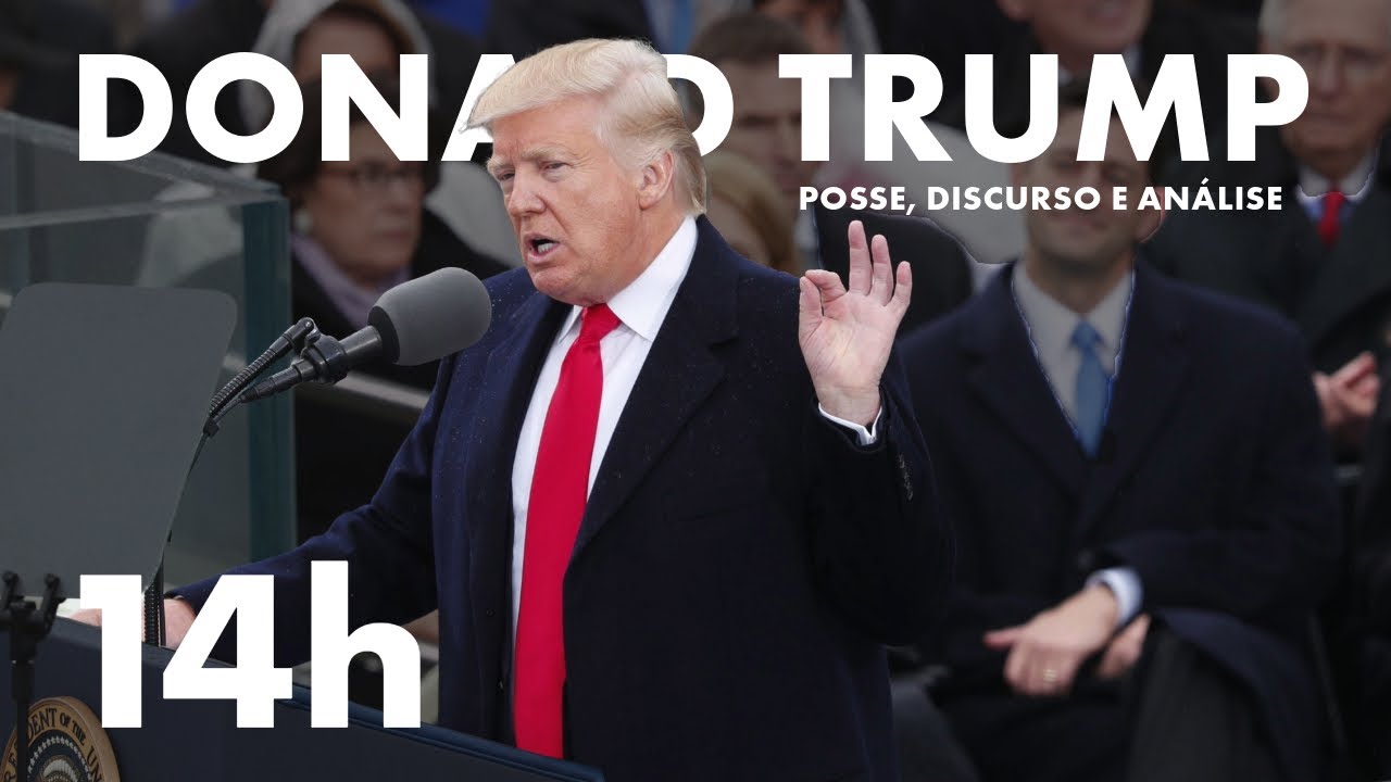 POSSE DE DONALD TRUMP - DISCURSO E ANÁLISE | PROFESSOR HOC AO VIVO
