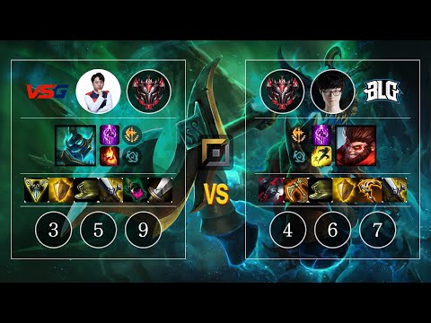 VSG Riris Hecarim vs BLG ADD Wukong Top - KR Patch 10.12