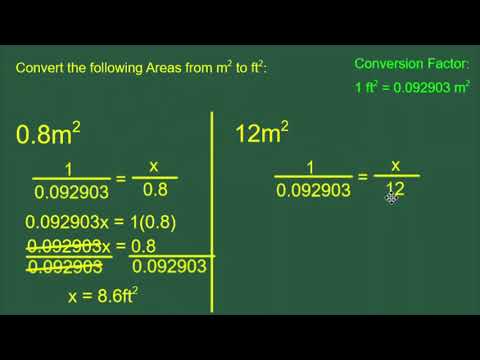 Convert Square Meters to Square Feet