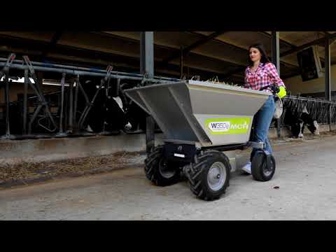 MCH W350e - Motorized Wheelbarrow 100% Electric