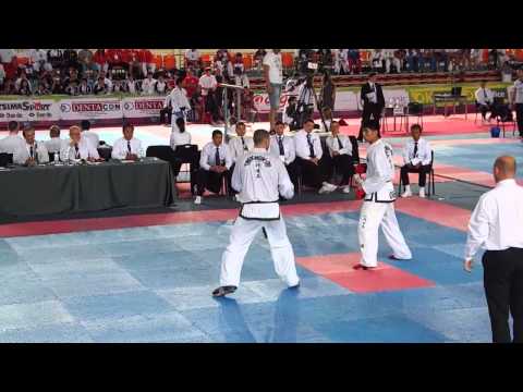 Bagrat Adamiya (UKR) v Ri Hyon (DPRK) +85kg Male Sparring Semi-Final