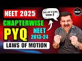 LAWS OF MOTION PYQ S For NEET 2025 NEET Chapter Wise PYQs For Last 10 Years NEET 2025