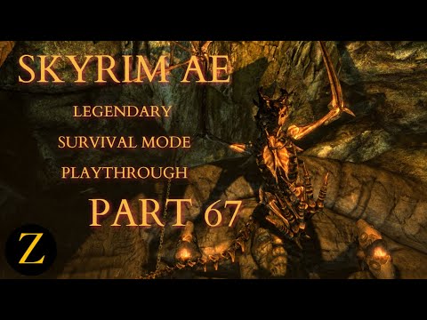 Skyrim Anniversary Edition / Legendary Difficulty Survival Mode Part 67 - Where's Miraak?