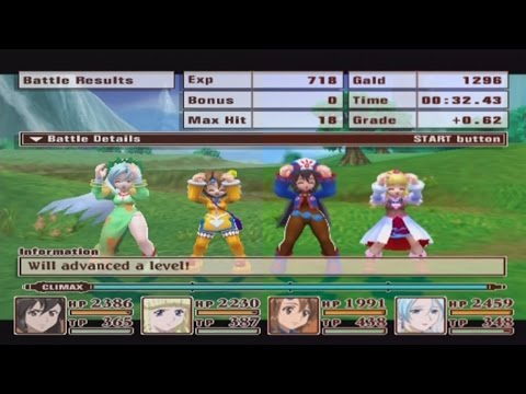 Tales of Legendia Group Victory Quotes Compilation [English]