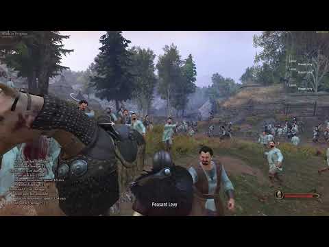 Mount and Blade II: Bannerlord (BETA) - 1000 Peasants vs 50 Cavalry | Custom Battle